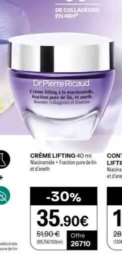 Stanhome Crème lifting offre