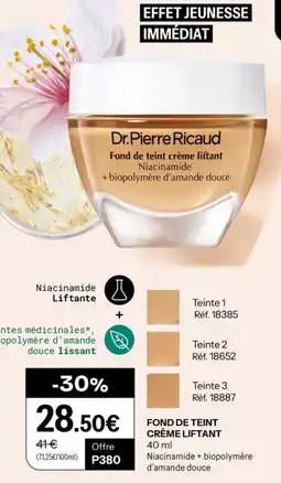 Stanhome Fond de teint crème liftant offre