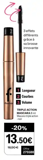 Stanhome Triple action mascara offre