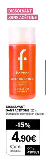 Stanhome Dissolvant sans acétone offre