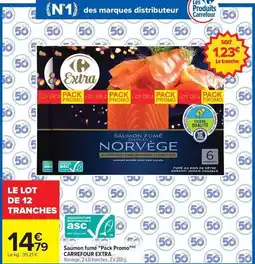Carrefour Carrefour - saumon fume pack promo extra offre