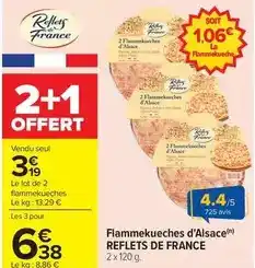 Carrefour Reflets de france - flammekueches d'alsace offre
