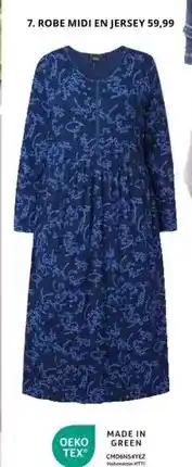 Ulla Popken Robe midi en jersey offre