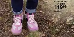 Ulla Popken Sneakers en cuir offre