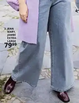 Ulla Popken Jean mary, jambe extra-large offre