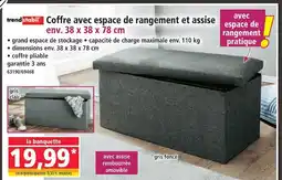 Norma Trendstabil coffre avec espace de rangement et assise offre