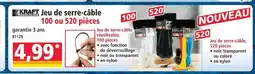 Norma Kraft werkzeuge jeu de serre-câble réutilisable 100 ou 520 pièces offre