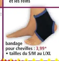 Norma Bandage pour chevilles offre