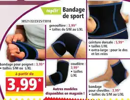 Norma Topfit bandage pour poignet offre