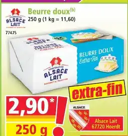 Norma Alsace lait beurre doux extra-fin offre