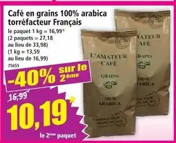 Norma L'amateur café café en grains 100% arabica torréfacteur français offre