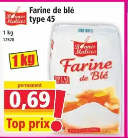 Norma Bonnes malices farine de blé type 45 offre