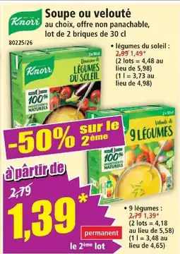 Norma Knorr légumes du soleil offre