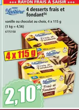 Norma Nestlé desserts frais et fondant offre