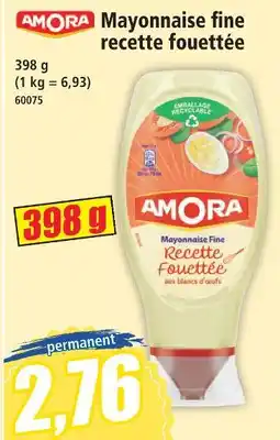 Norma Amora mayonnaise fine recette fouettée offre