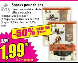 Norma Roy snacks pour chiens offre