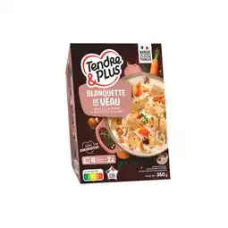 Carrefour Market Tendre & plus blanquette de veau sauce à la crème et petits légumes tendre et plus offre
