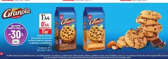G20 Cookies granola gros eclats de chocolat offre