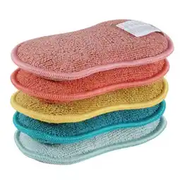 Carrefour Carrefour home lot de 5 éponges grattantes offre