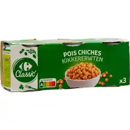Carrefour Market Carrefour classic' pois chiches offre