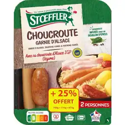 Carrefour Stoeffler choucroute garnie d'alsace i.g.p offre