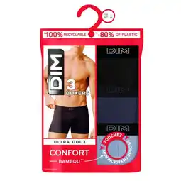 Carrefour Dim boxers homme pur confort offre