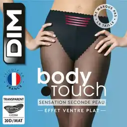 Carrefour Dim collant body touch ventre plat offre