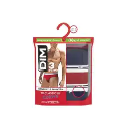 Carrefour Dim slips homme classic colors offre