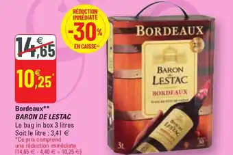 Bordeaux bardon de lestac