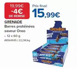 Costco Oreo - barres protéinées saveur offre