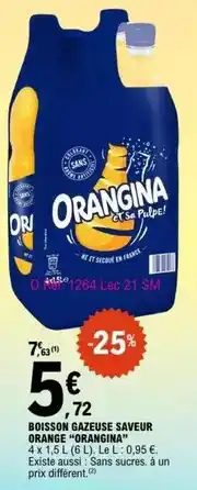 Monoprix Orange - pur jus d'orange sans pulpe tropicana offre