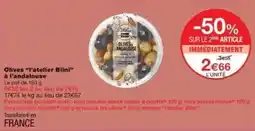 Monoprix Blini - olives fatelier à l'andalouse offre