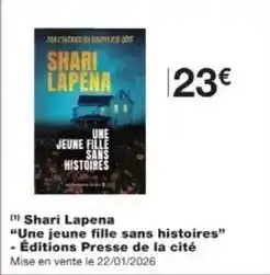 Monoprix Shari lapena offre