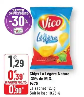G20 Chips la Légère nature offre
