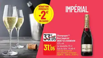 Champagnebrut Impérial Moët & chandon