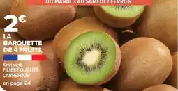 Carrefour Market La barquette de 4 fruits offre