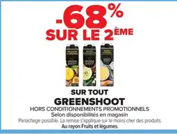 Carrefour GREENSHOOT Sur tout offre
