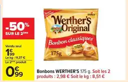 Carrefour WERTHER'S Bonbons offre