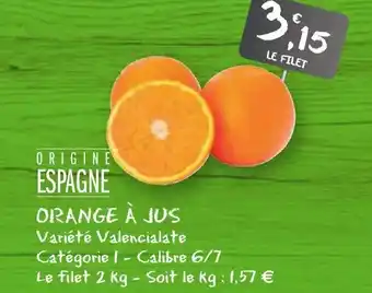 G20 Orange à jus offre