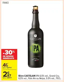 Carrefour CASTELAIN Bière offre