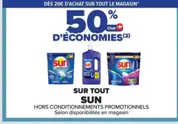 Carrefour SUN Sur tout offre