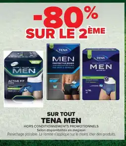 Carrefour TENA MEN Sur tout offre