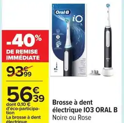 Carrefour ORAL B Brosse à dent électrique offre