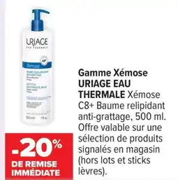 Carrefour URIAGE EAU THERMALE Gamme Xémose offre