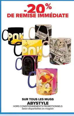 Carrefour ABYSTYLE Sur tous les mugs offre
