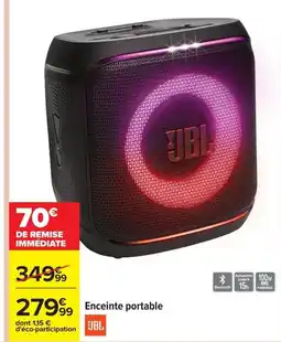 Carrefour JBL Enceinte portable offre