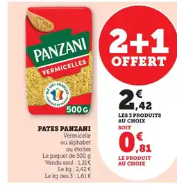 Bi1 PANZANI Pates offre
