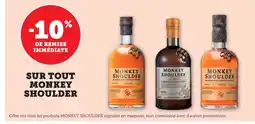 Bi1 MONKEY SHOULDER Sur tout offre