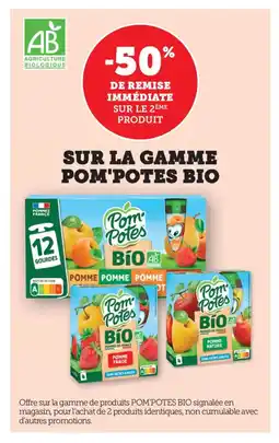 Bi1 POM'POTES BIO Sur la gamme offre
