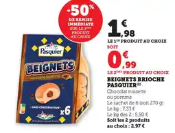 Bi1 PASQUIER Beignets brioche offre